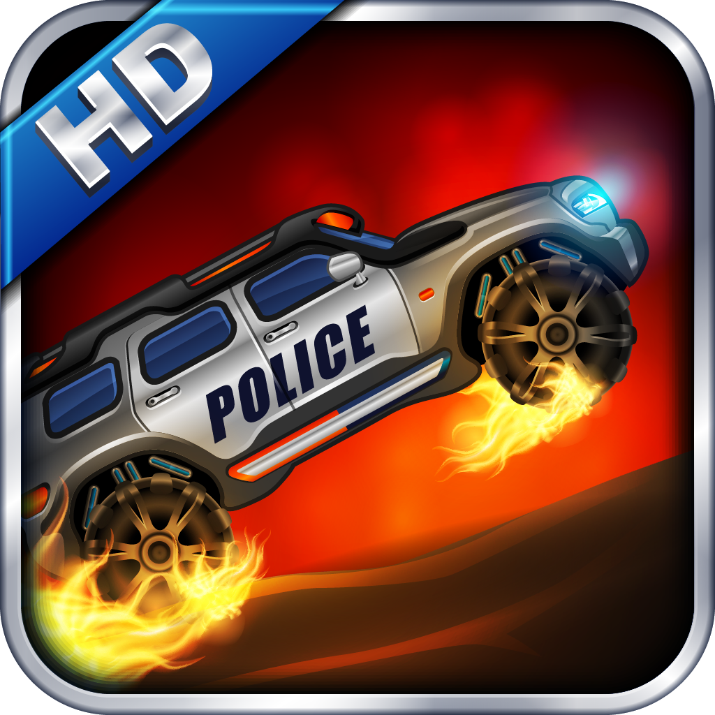 Police Car Chase - Top Speed Fun Obstacle Course for Racing and Driving Skills