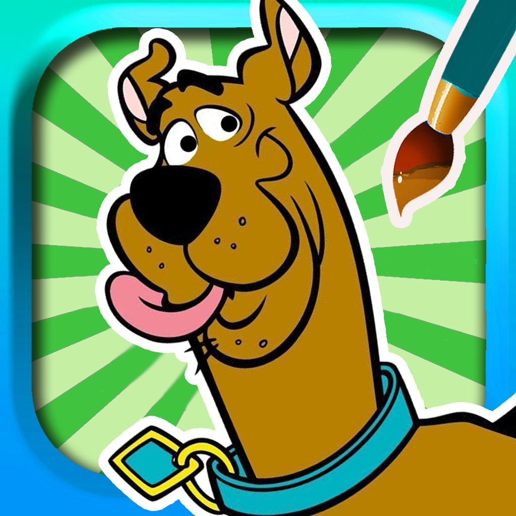 Coloring sidekicks for Scooby-Doo