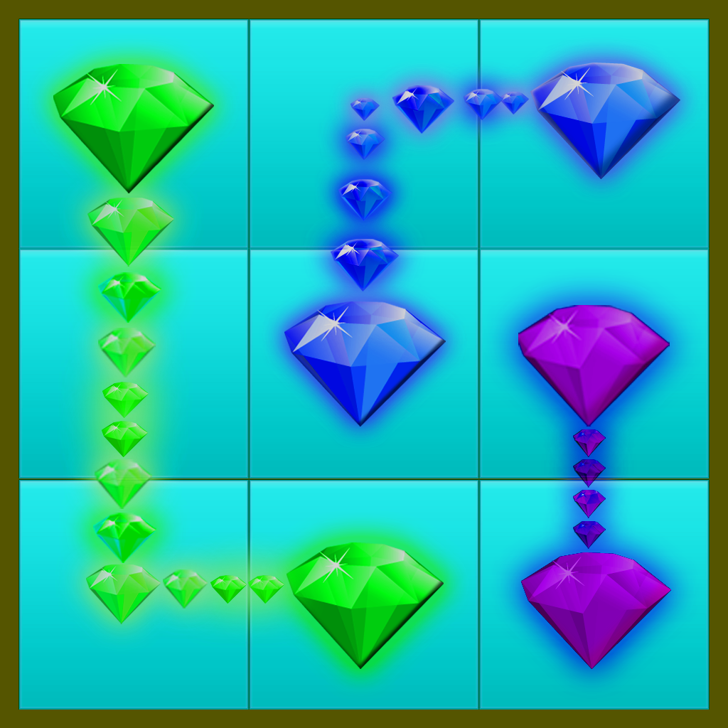 Smashing Diamond Flow - Top Best Brain Puzzle Game icon