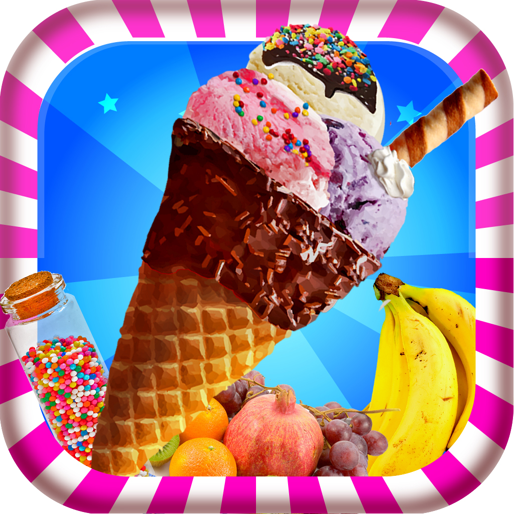 Candy Ice Cream Parlour HD - Tasty Creamy Goodies Game ! icon