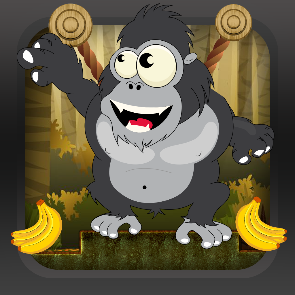 A Monkey Jungle Vine - Forest Rope Swing Adventure - ULTRA Version