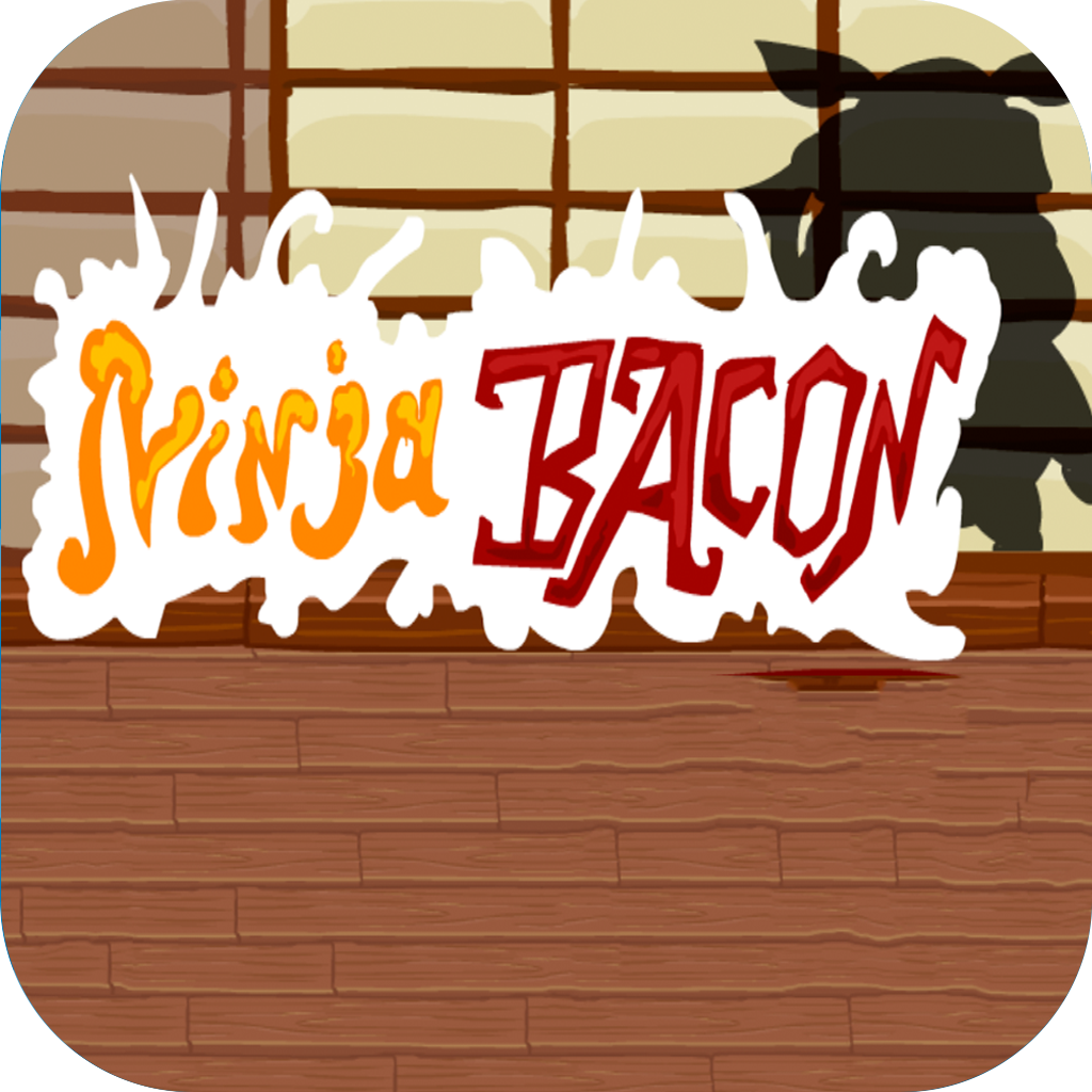 Blind Ninja Bacon - Action Games icon