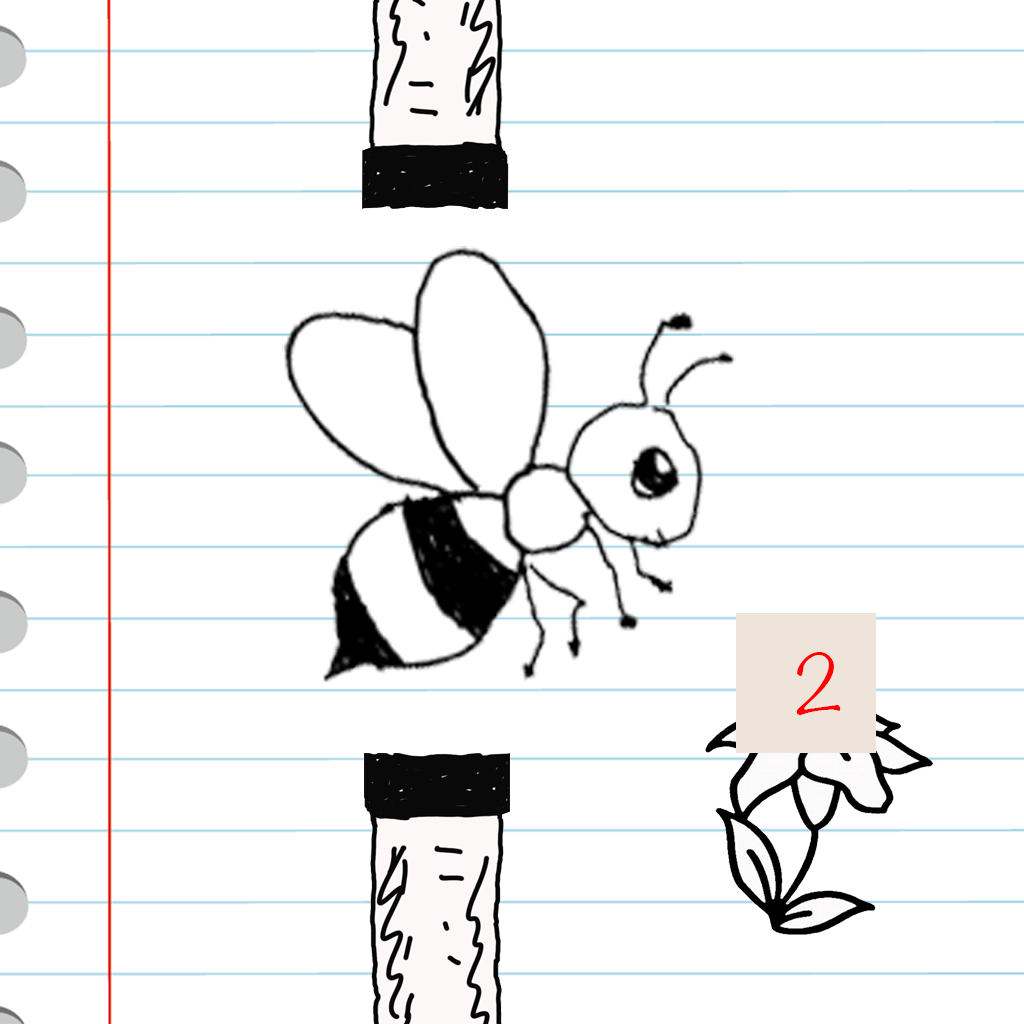 Fly Bee 2048 - The Adventure Of A Flowers Bee