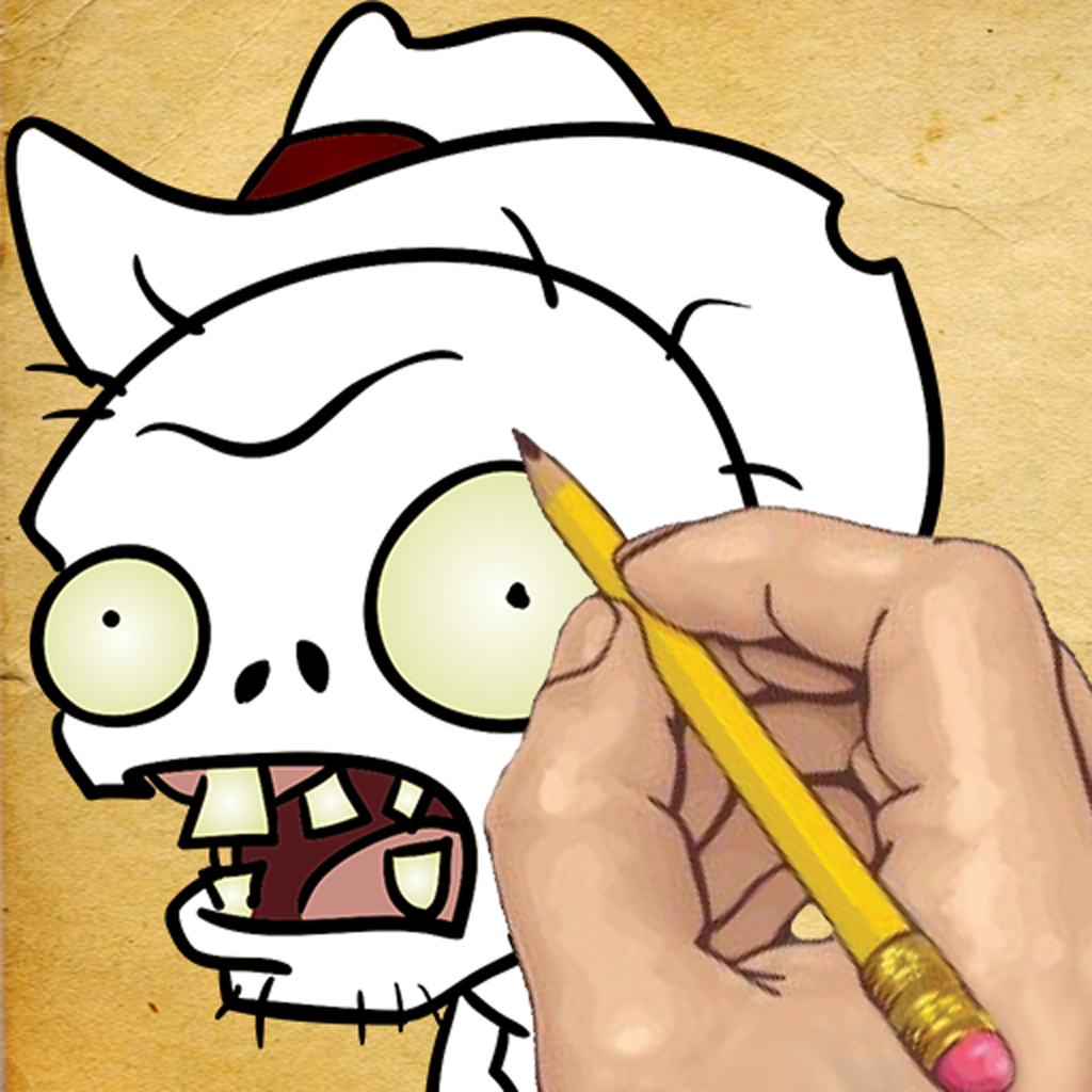How To Draw : Plants Vs Zombies Version