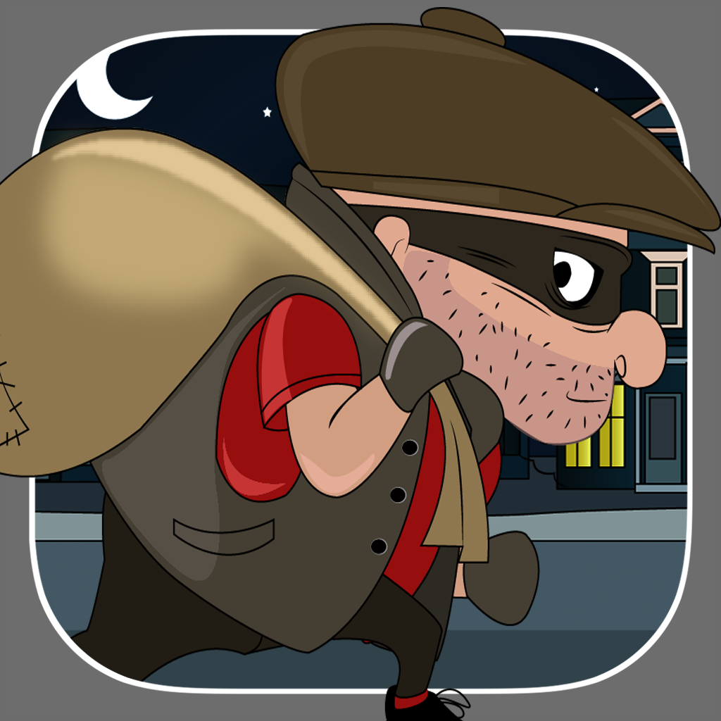 A City Bank Robber Escape FREE - Crime Spree Street Running Dash icon