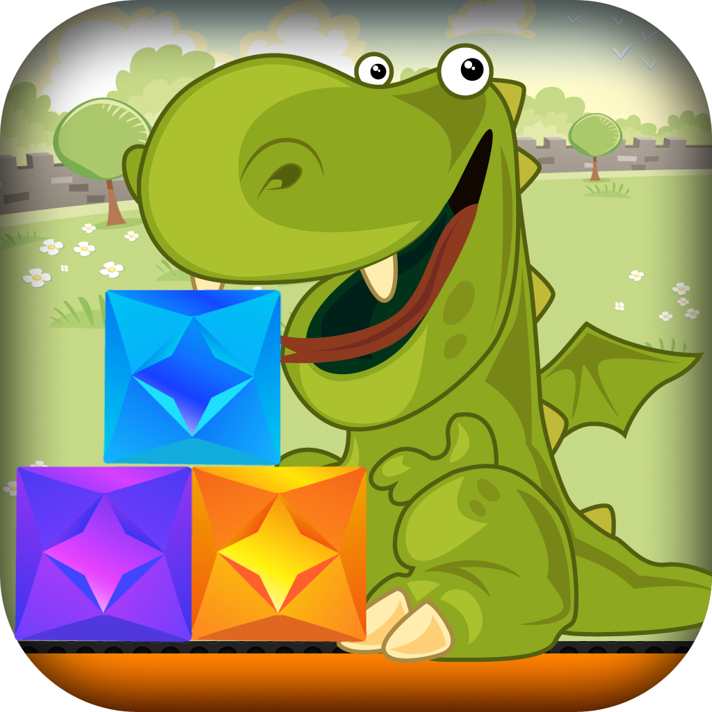 Mystical Dragon Gem Swap Board Game - Move the Precious Gem Stones! icon
