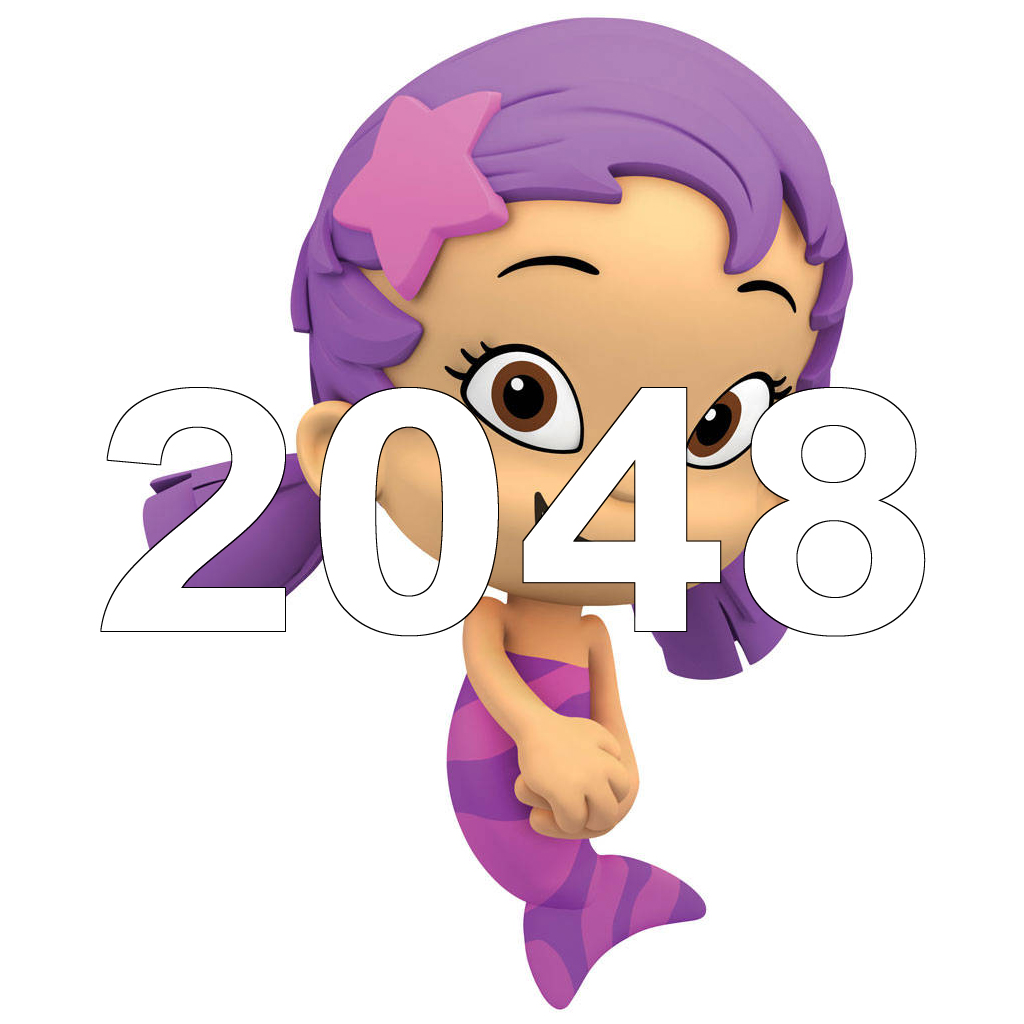 2048 for Bubble Guppies Free! icon