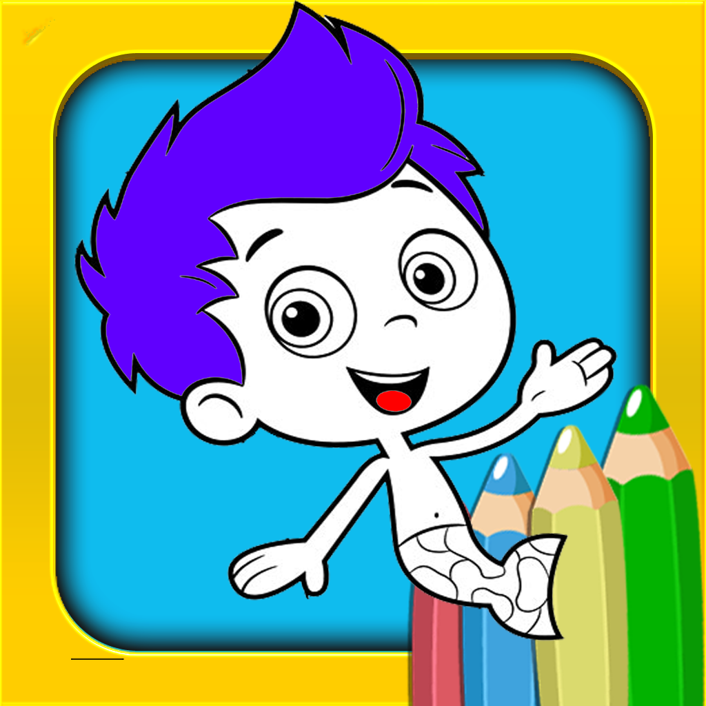 Color Book for Bubble Guppies