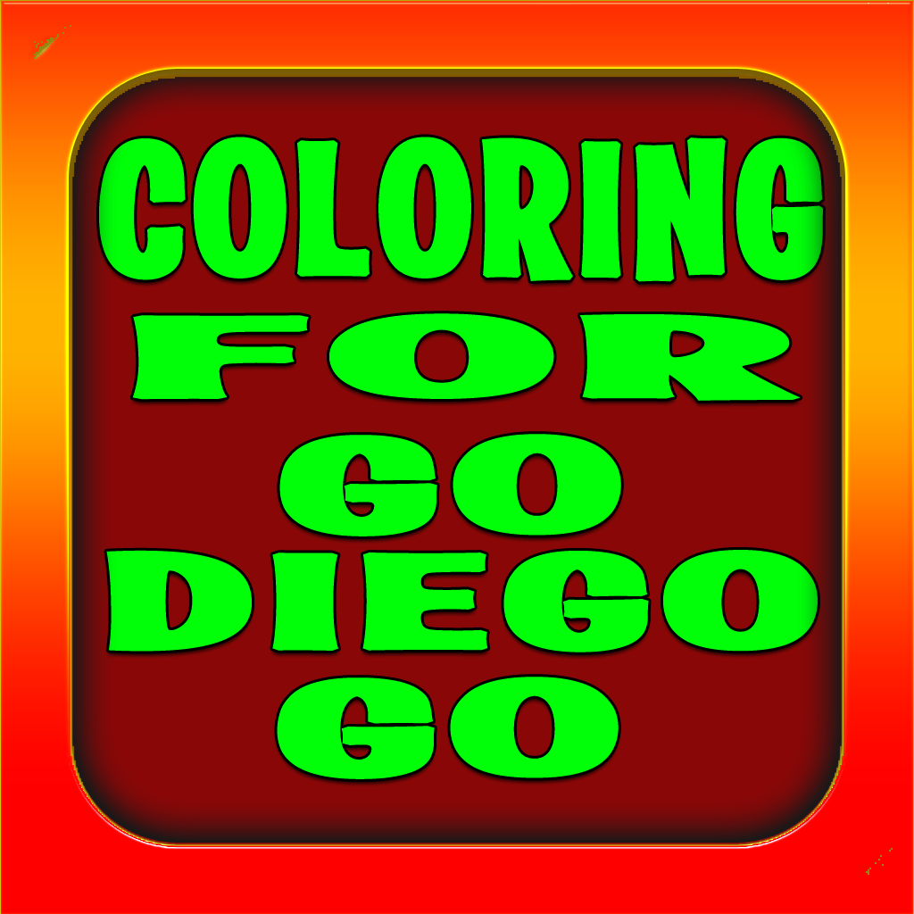 Color book for Diego Go