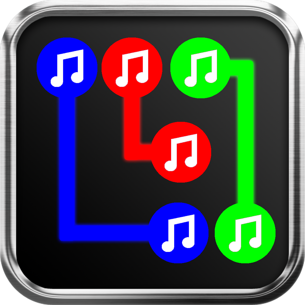 Flow Jams Free - Connect the Neon Color Dots & Beats Mania icon