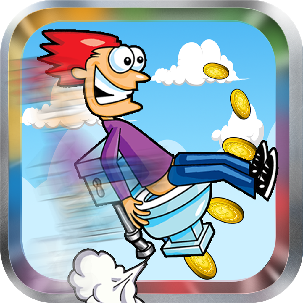 Timmy Toilet Jetpack Pants Adventure Game