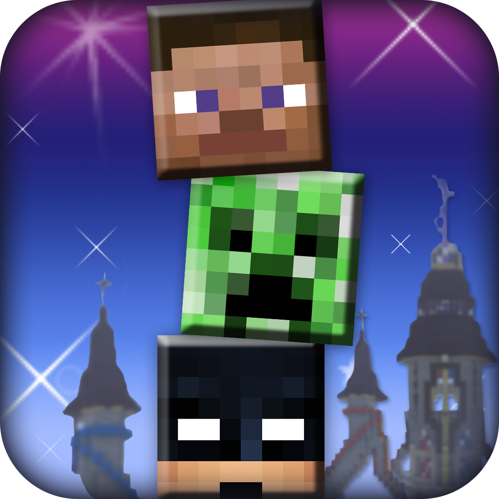 Balance the Blockheads with Minecraft Skin Exporter (PC Edition) icon