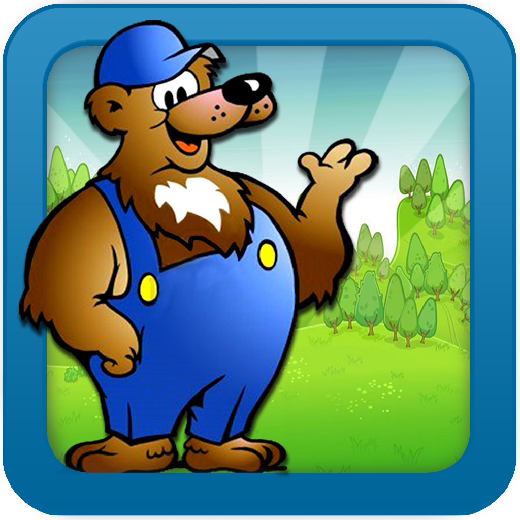 A Strictly Real Bear Paws Relay Race – Kids Racing Game Free icon