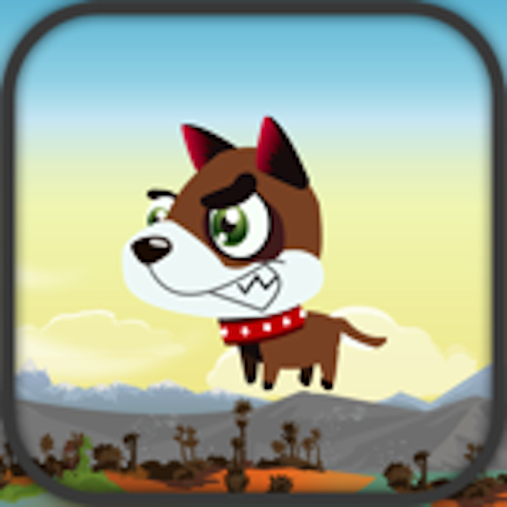 Dumpy Doge one touch - Dog Flying Adventure icon