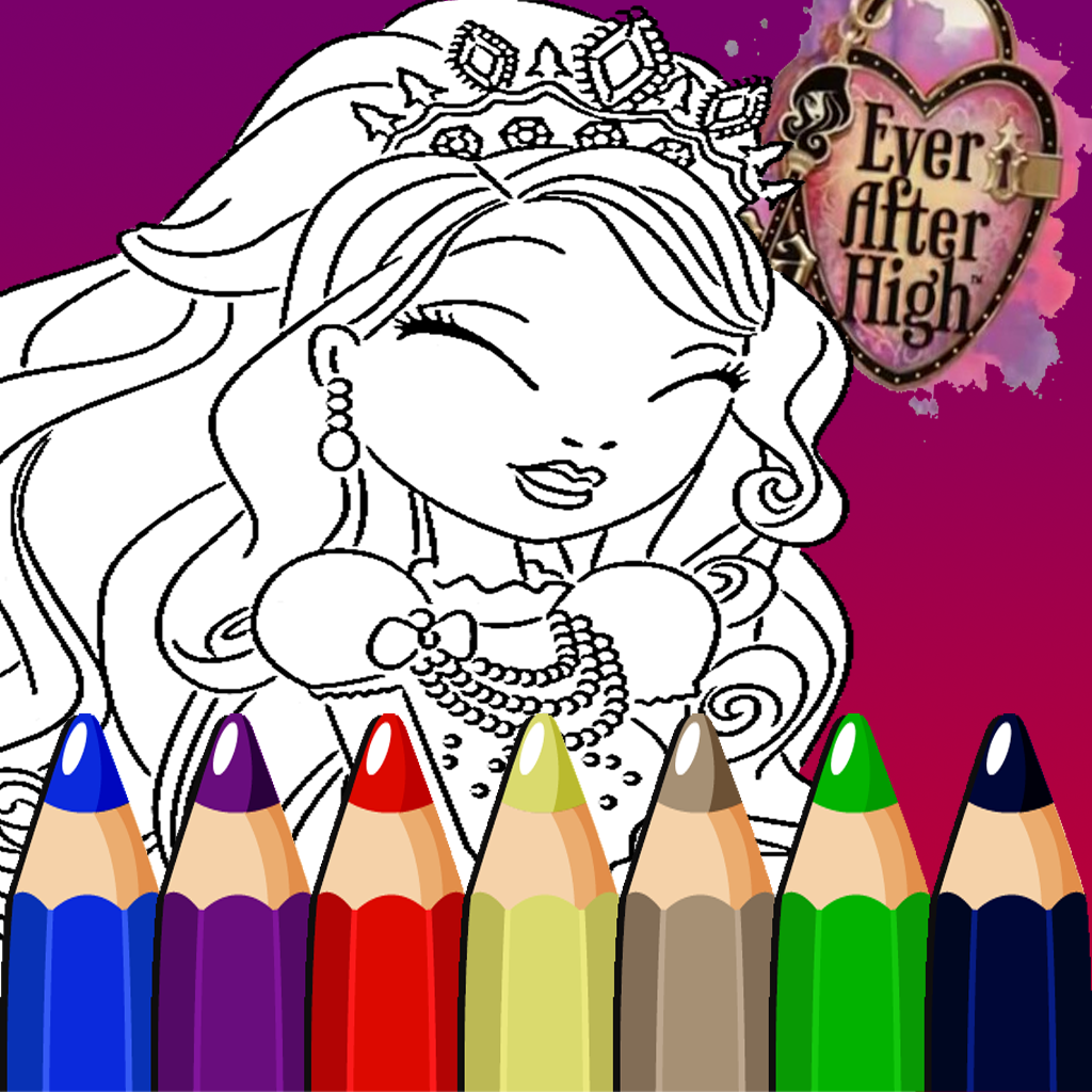 Coloring Book - Ever After High Unofficial Edition icon