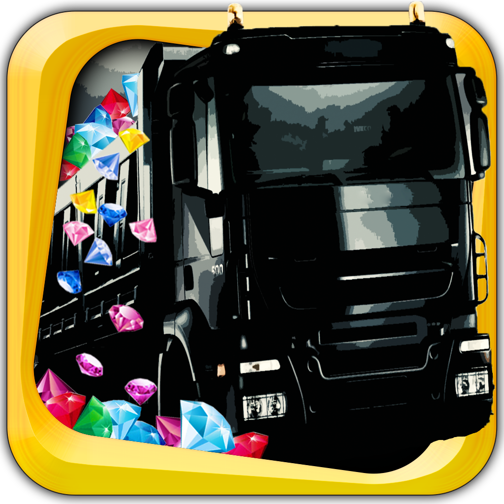 Diamond and Jewel Delivery Truck icon
