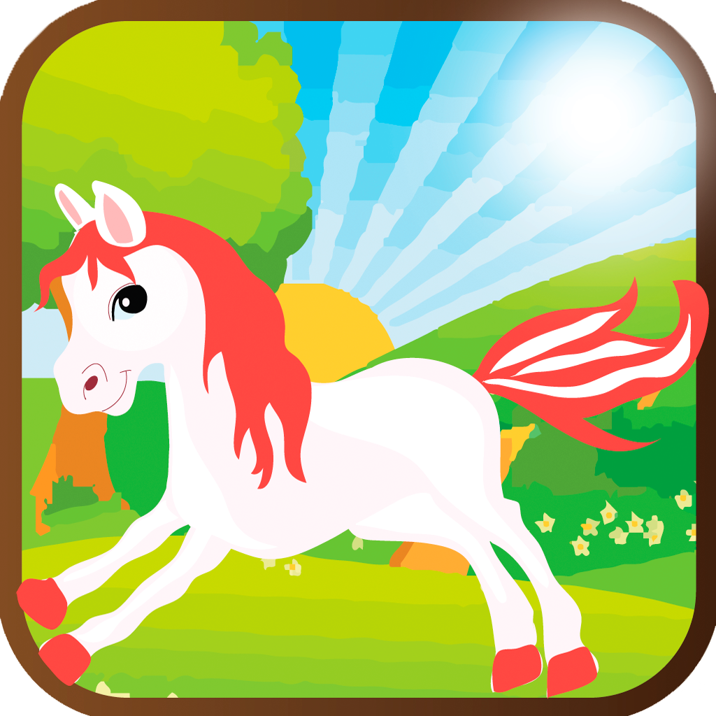 Cute Little Pony Run Game Pro - Funny and addictive adventure of baby horse for Kids icon