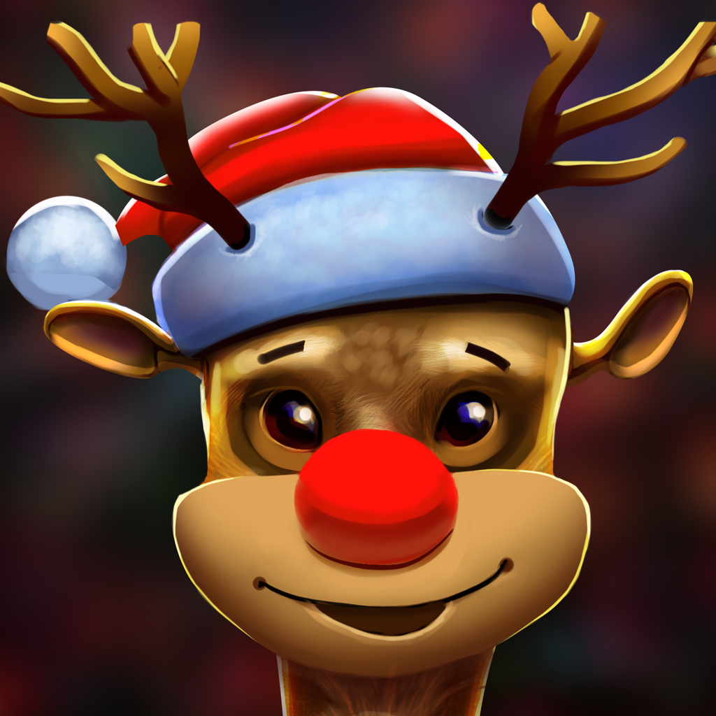 My Talking Rudolph - Send Christmas Red Nosed Reindeer Video Gifts icon