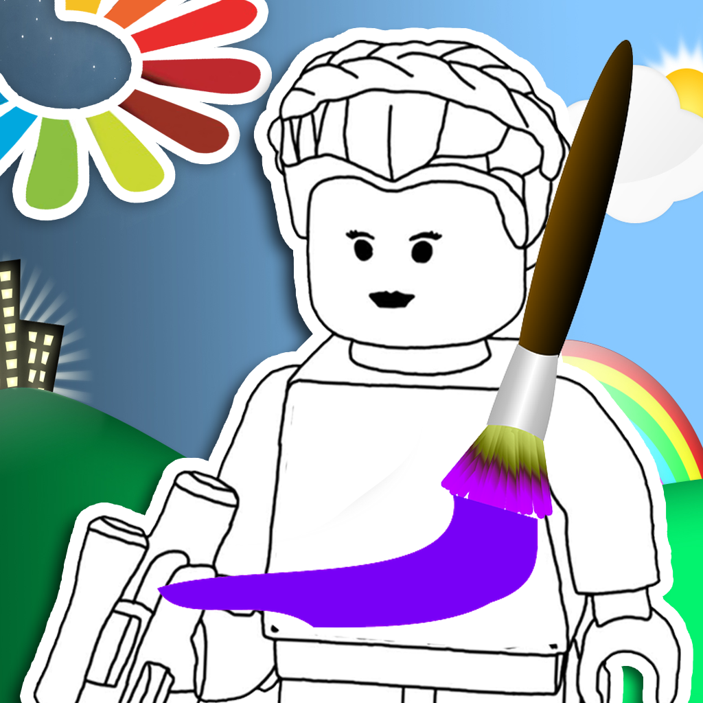 My Lego Coloring Book