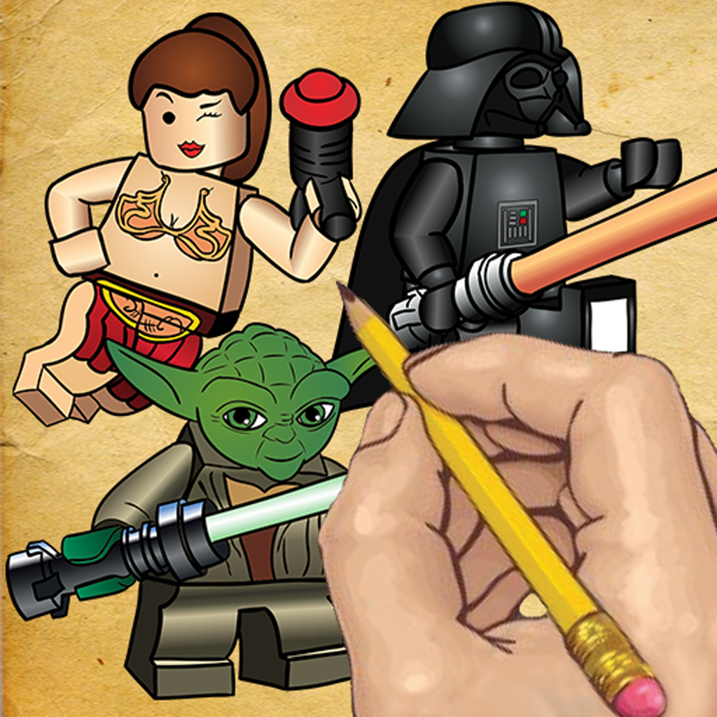 How To Draw : Starwars for Lego