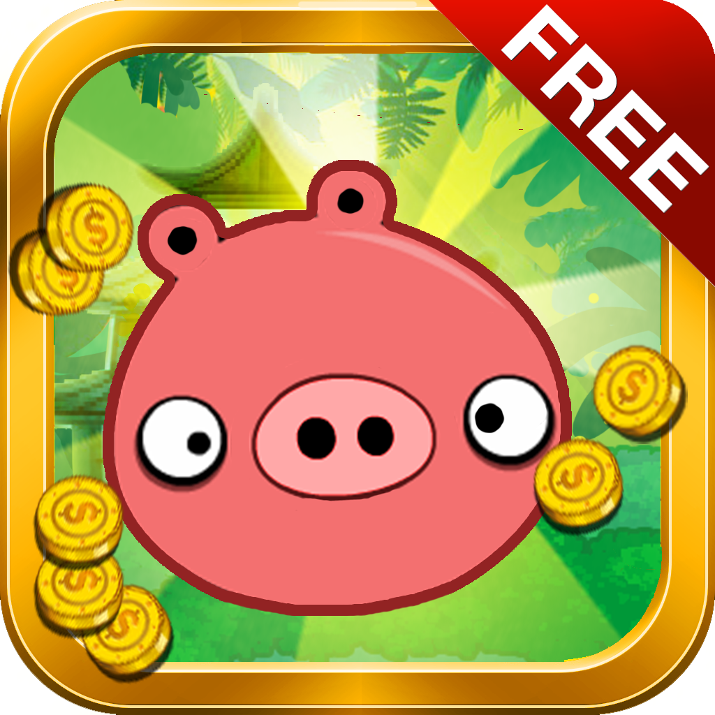 Piggy Temple Rush Free icon