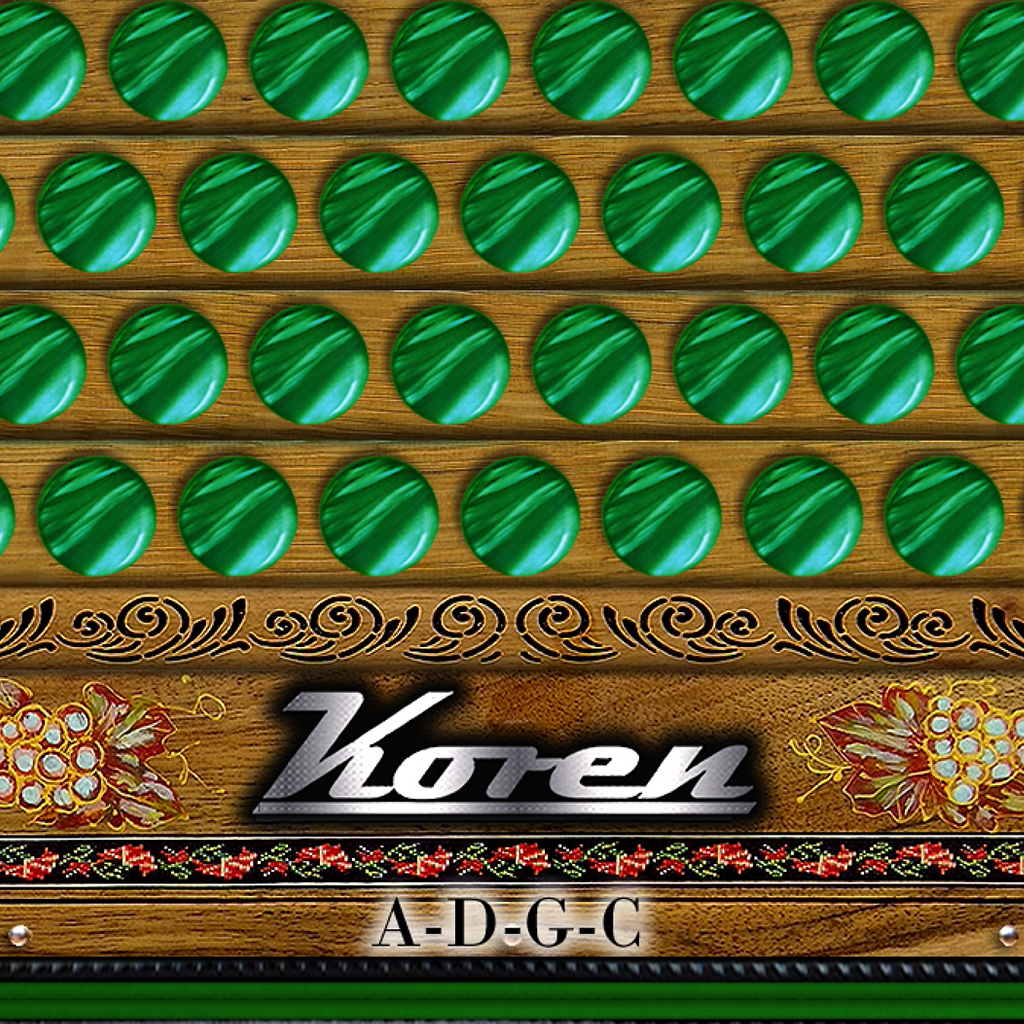 Koren ADGC - harmonika - learn to play