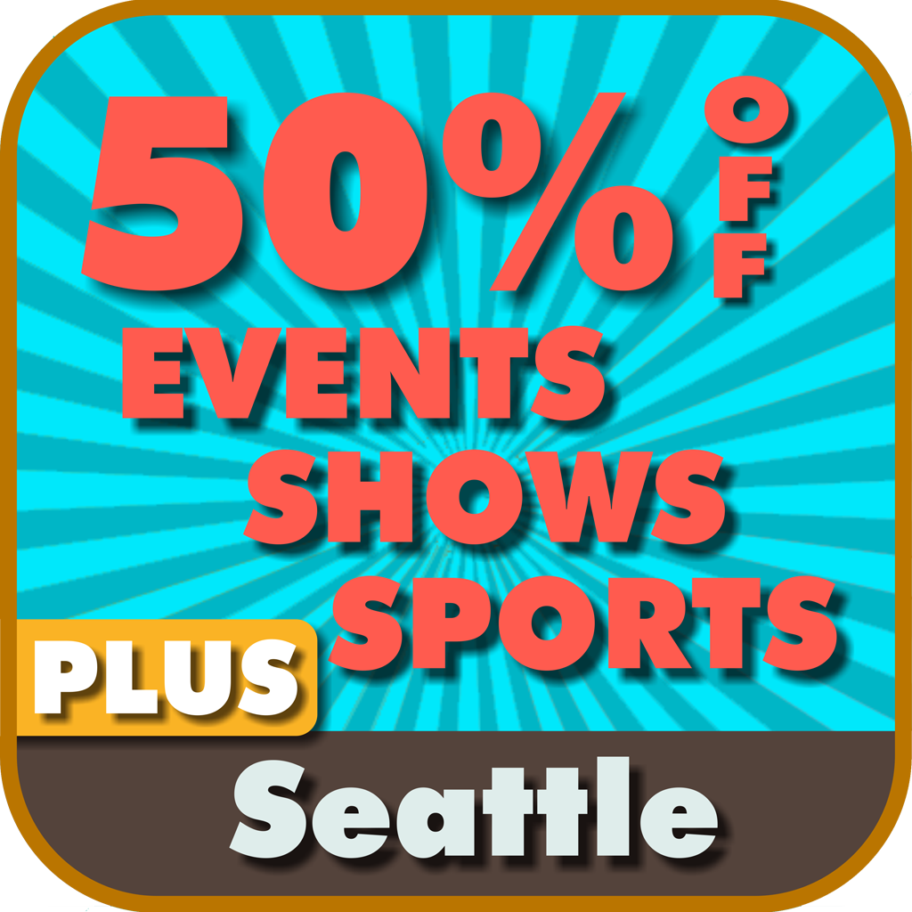50% Off Seattle, Washington Events, Shows & Sports Guide Plus by Wonderiffic ® icon