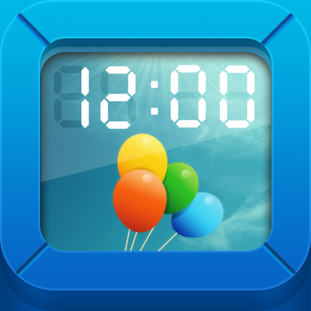 IS Clock Free Version -Digital photo clock- icon