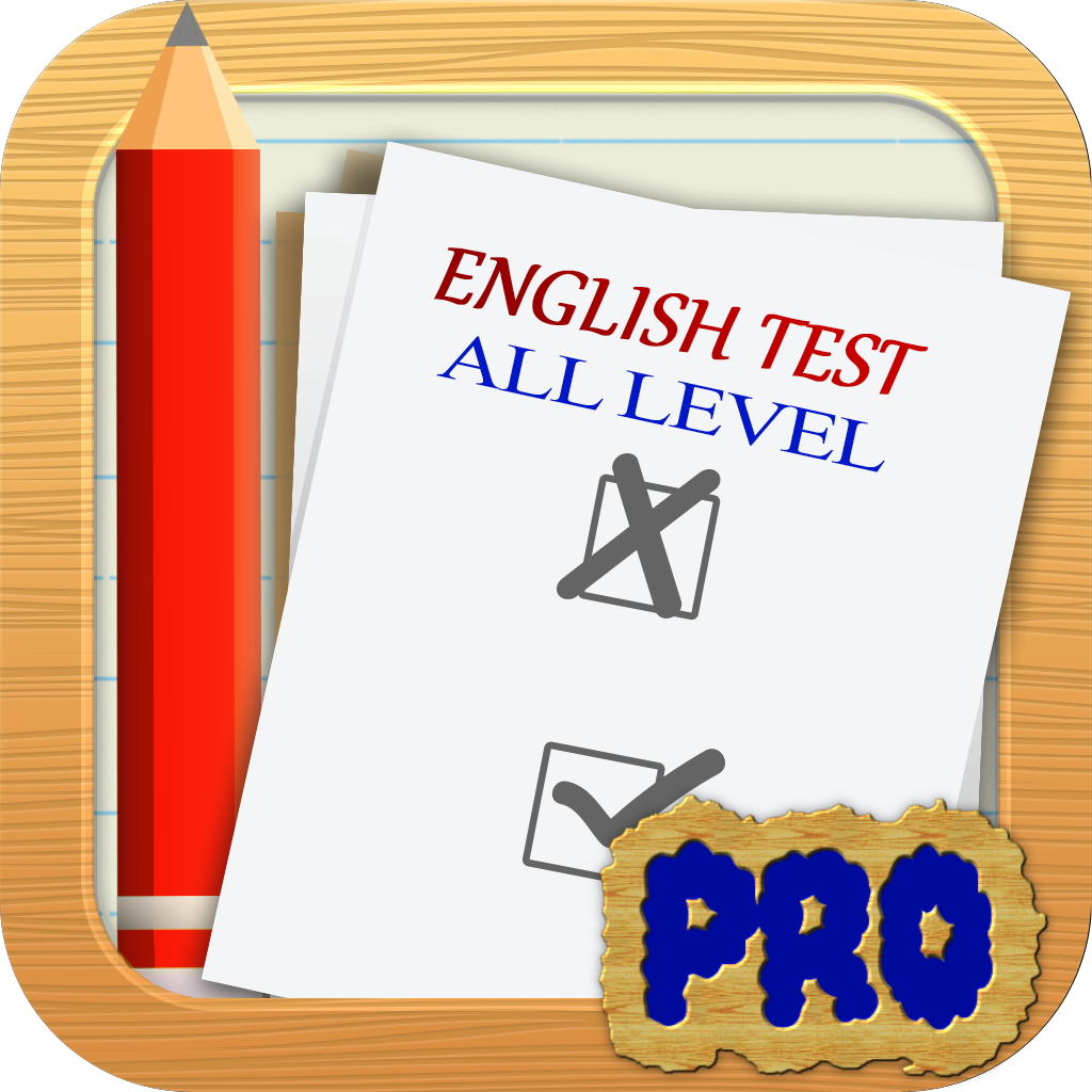 English Tests And English Games Pro icon