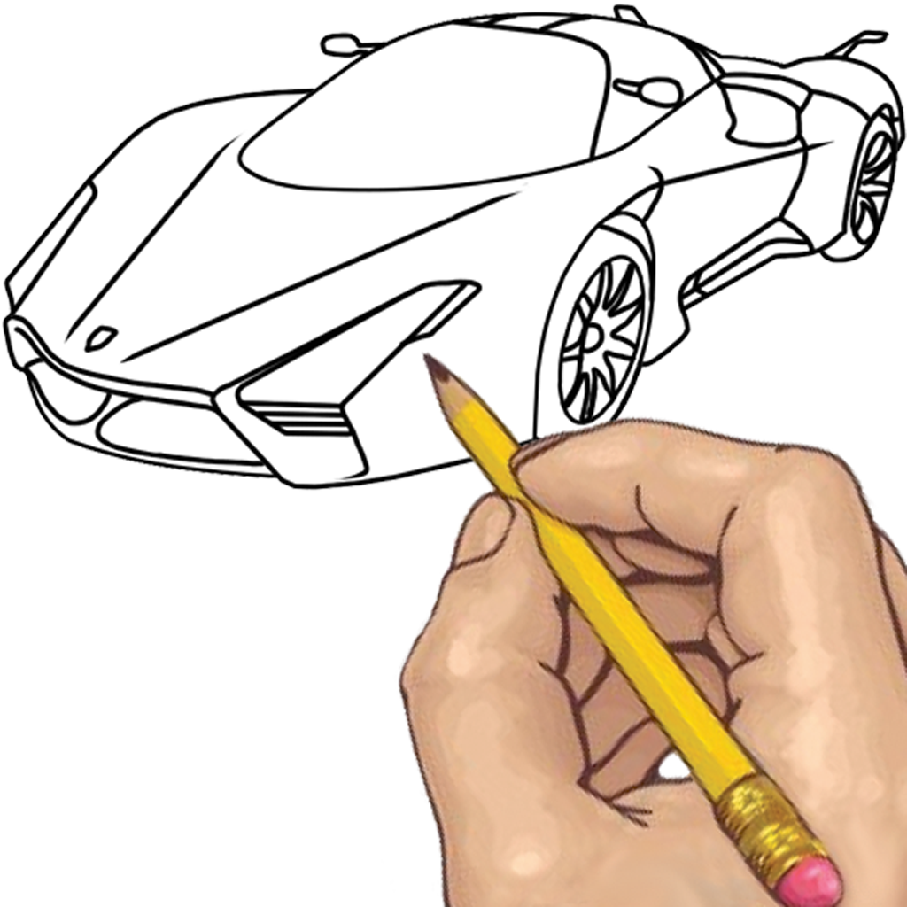 How To Draw: Super Cars PRO for iPhone icon