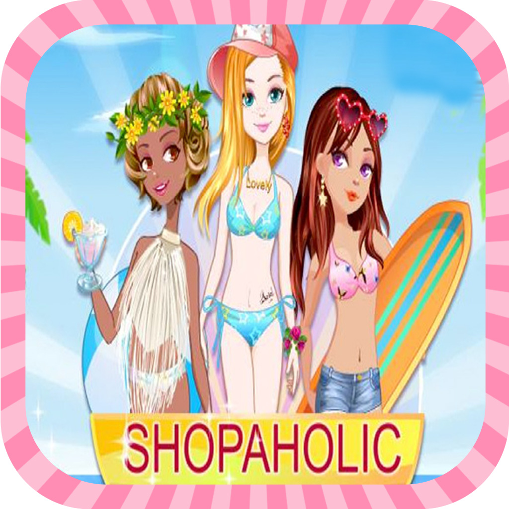 Shopaholic Beach Models For Girl's Game icon