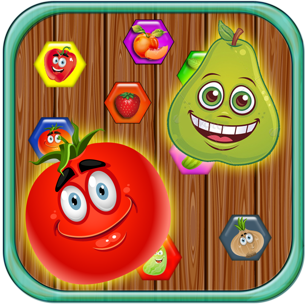 A Farm Fruit And Vegetable Market Tap Match Game - Full Version icon
