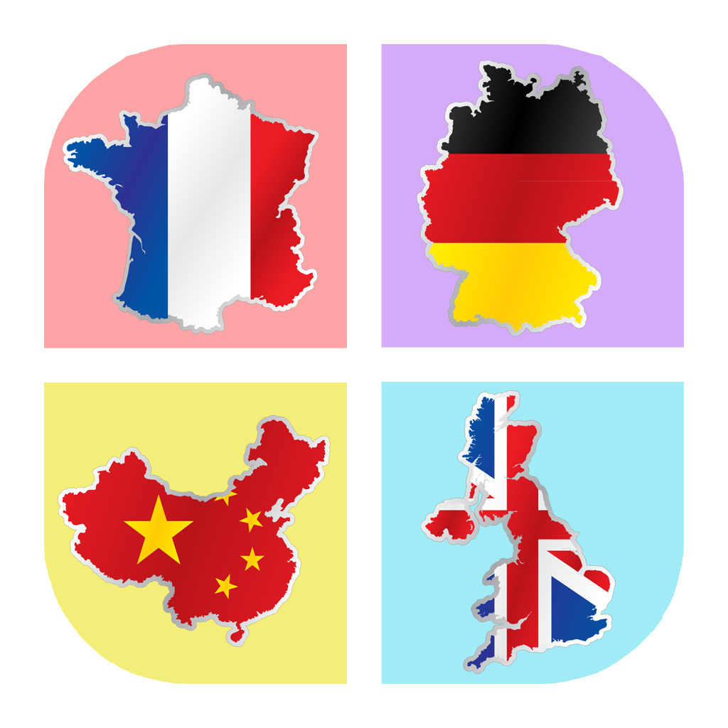Guess the Country Map - Free, Fun and Addictive Word Puzzle Game
