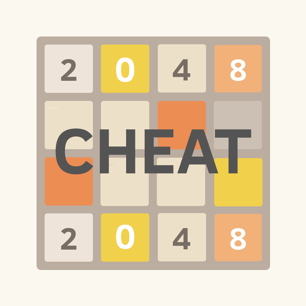 Cheat for 2048 Lite - Cheat and Hack your Grid and Score icon