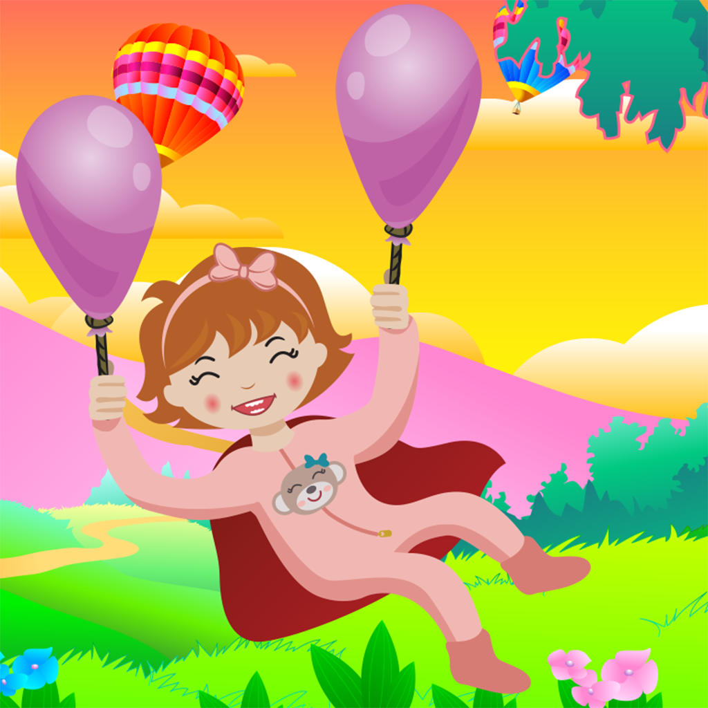 Balloon Girl Pro - Adventure of flying girl with balloon