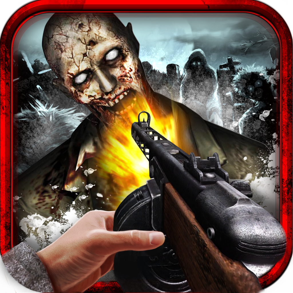 Attack of the Walking Zombie Horde - 3D Sniper Gun Shooting Scary Evil Dead Killer Fighting Games icon