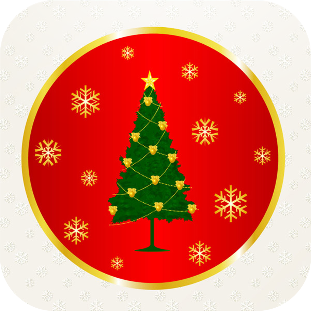 Christmas Wallpapers & Backgrounds for iPhone and iPod - HD Skins and Shelves with Xmas Glow Effects