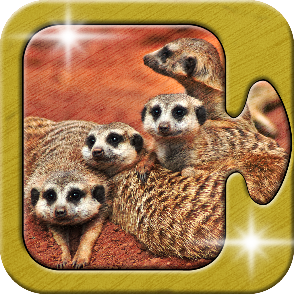 Jigsaw Puzzle Zoo Animals FREE icon