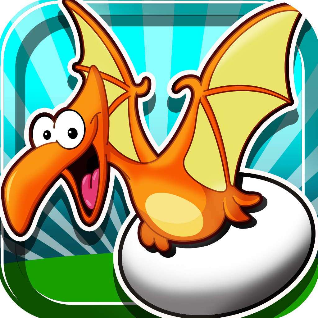 Flying Dino Baby Egg Drop icon
