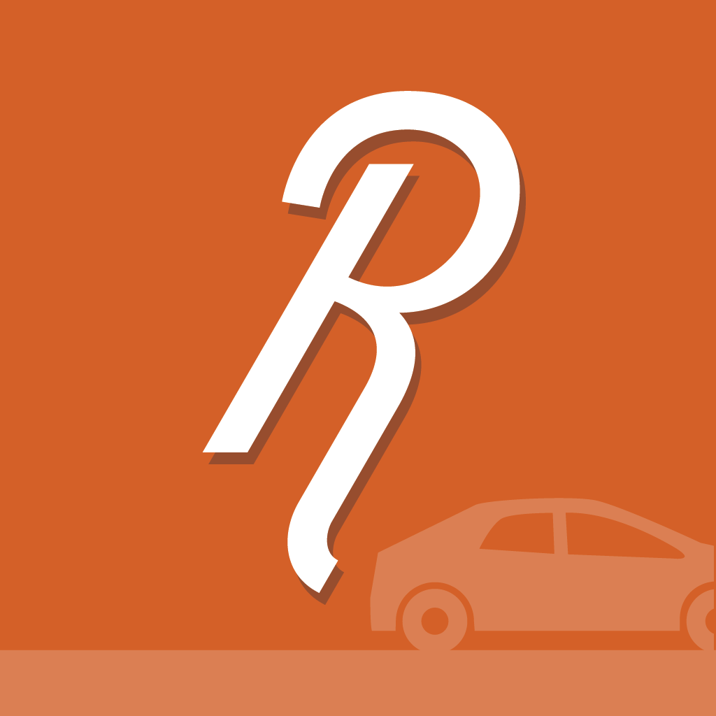 Red Ride - Ride Sharing, Car, Pickup, Driver Service icon
