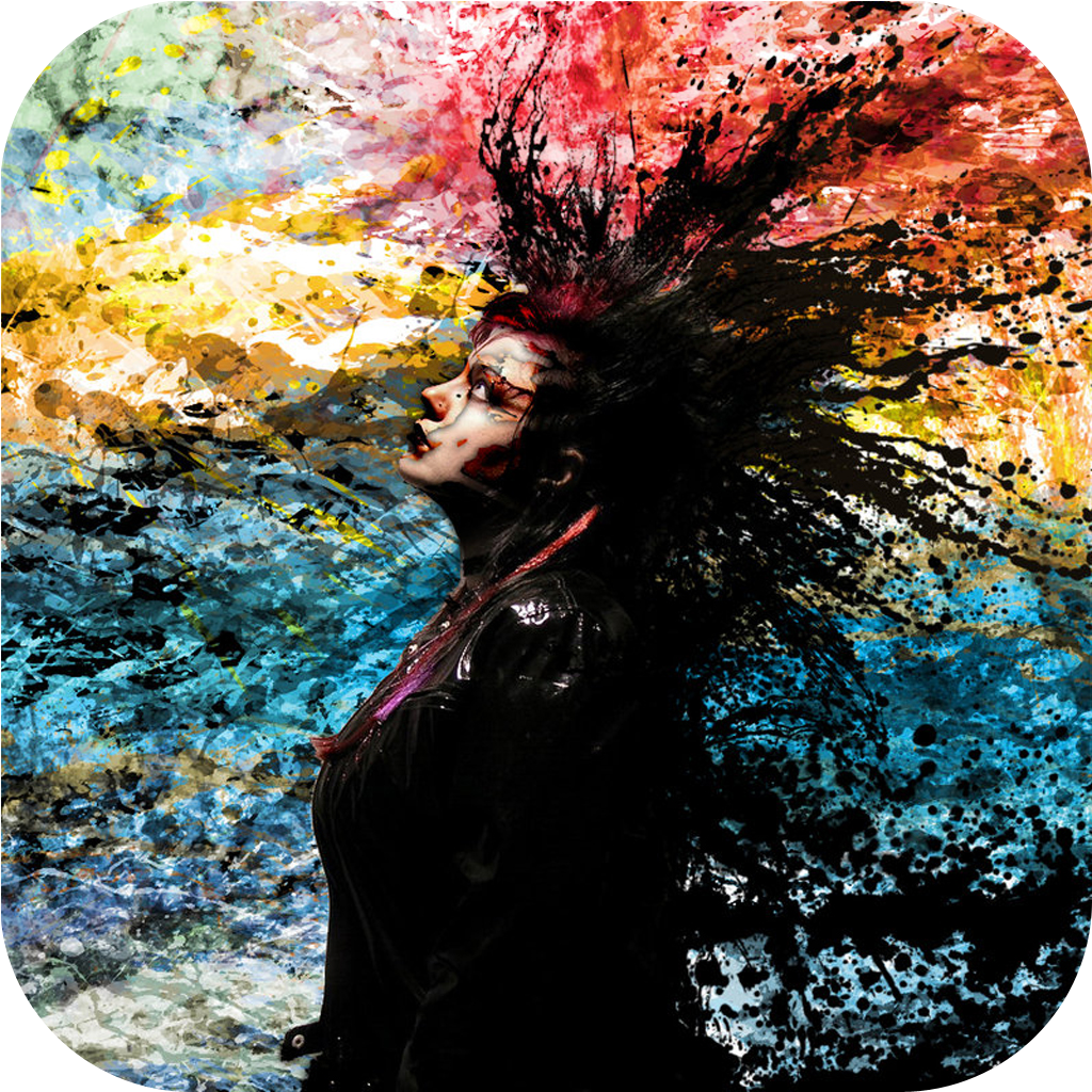 Colorful Splashy Wallpapers & Backgrounds for iPhone