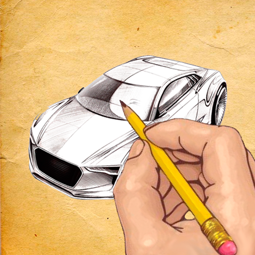 How to Draw: Super Cars PRO for iPad