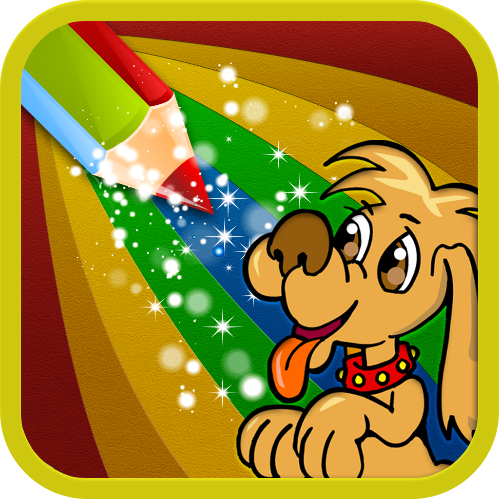 Coloring Book - Color Cute Animals, Super Heroes, Toys, Flowers, Numbers and more icon