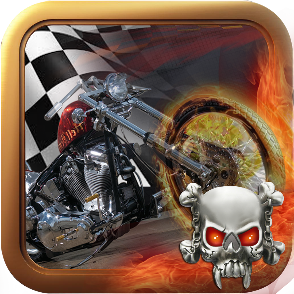 Cops target Hells Angels Pro : Harley Gang SuperBike hot lane racing persuit biker game icon