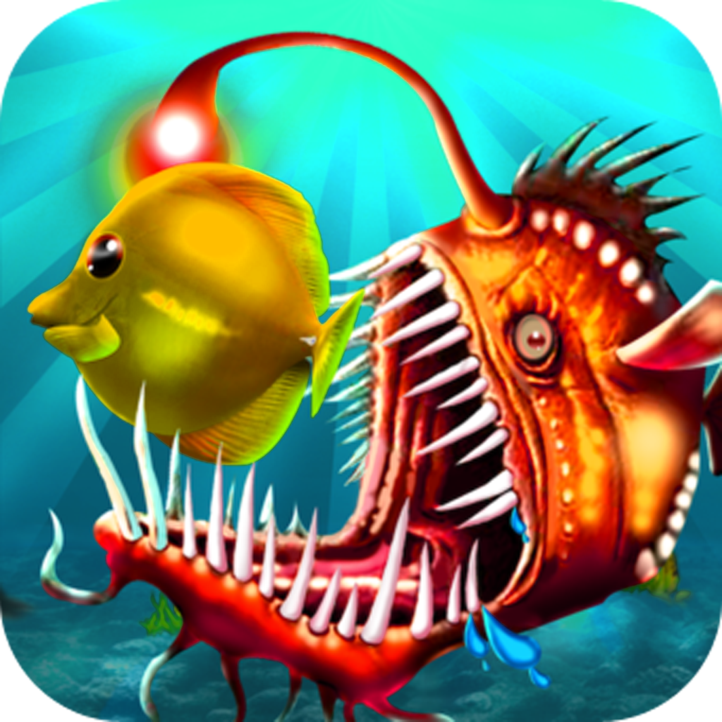 A Hungry Fish Attack game : Addictive fish icon