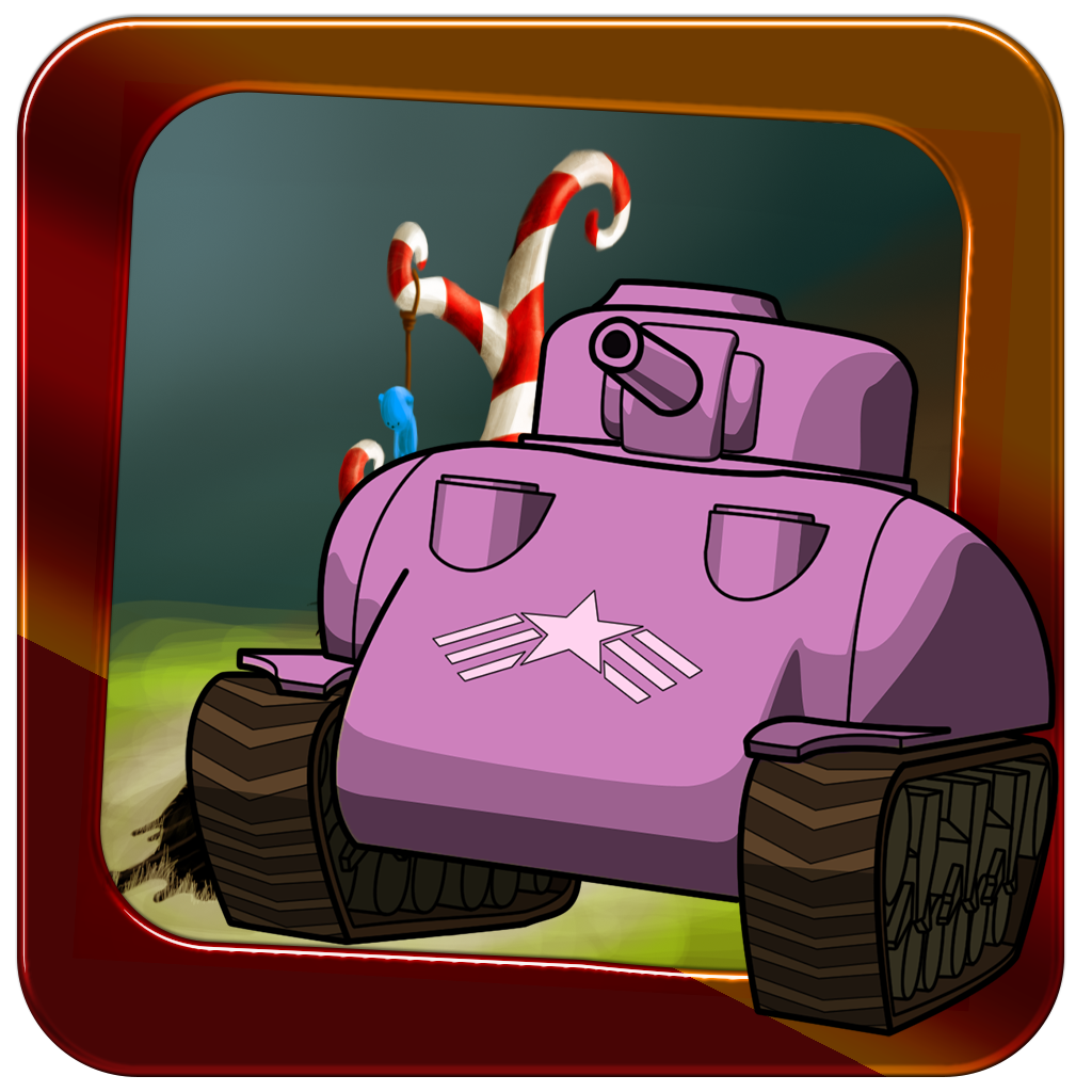 Candy Wars Free - Battle Tanks Assault Edition icon