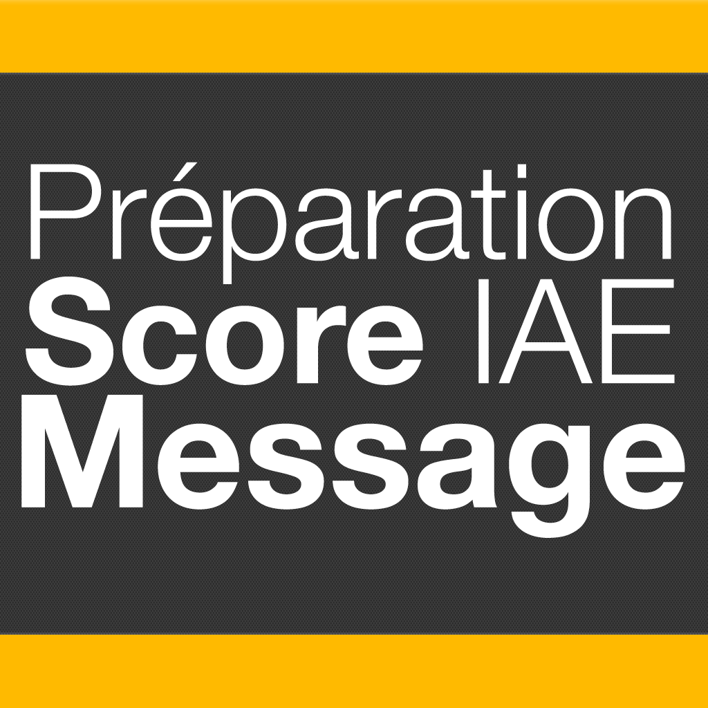 Preparation Score IAE Message icon