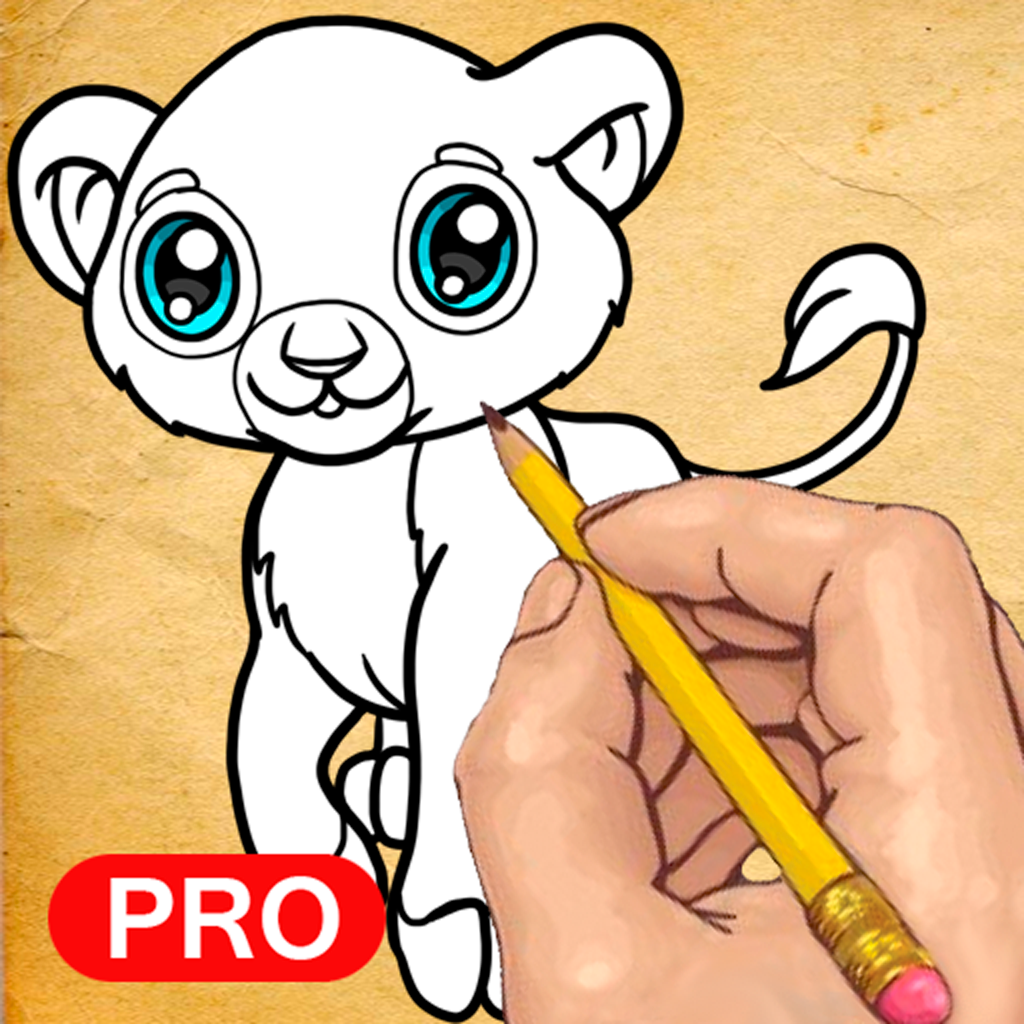 How to Draw Cute Anime Animals: Dogs, Cats, Pony PRO for iPad | Apps |  148Apps