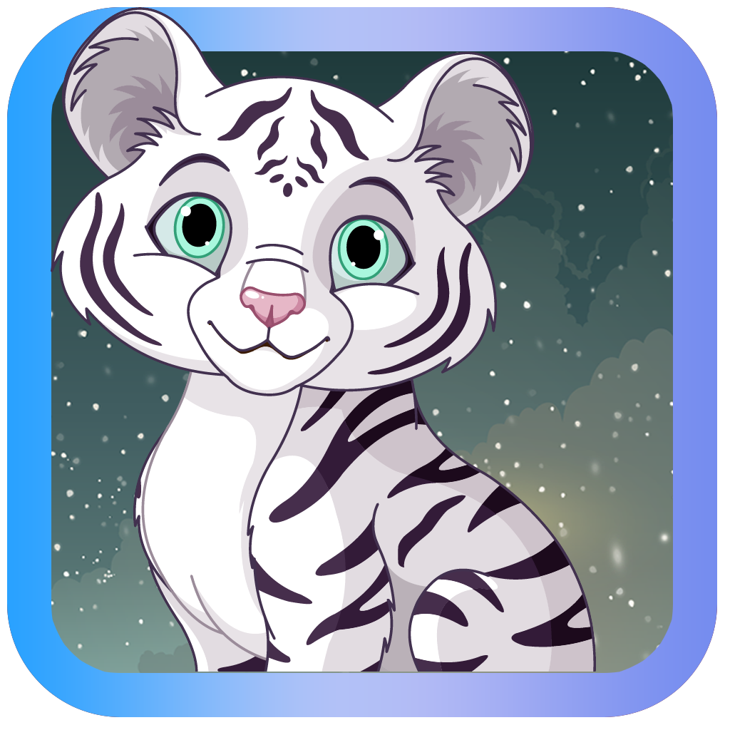 Baby White Tiger Snow Dash - Full Version icon