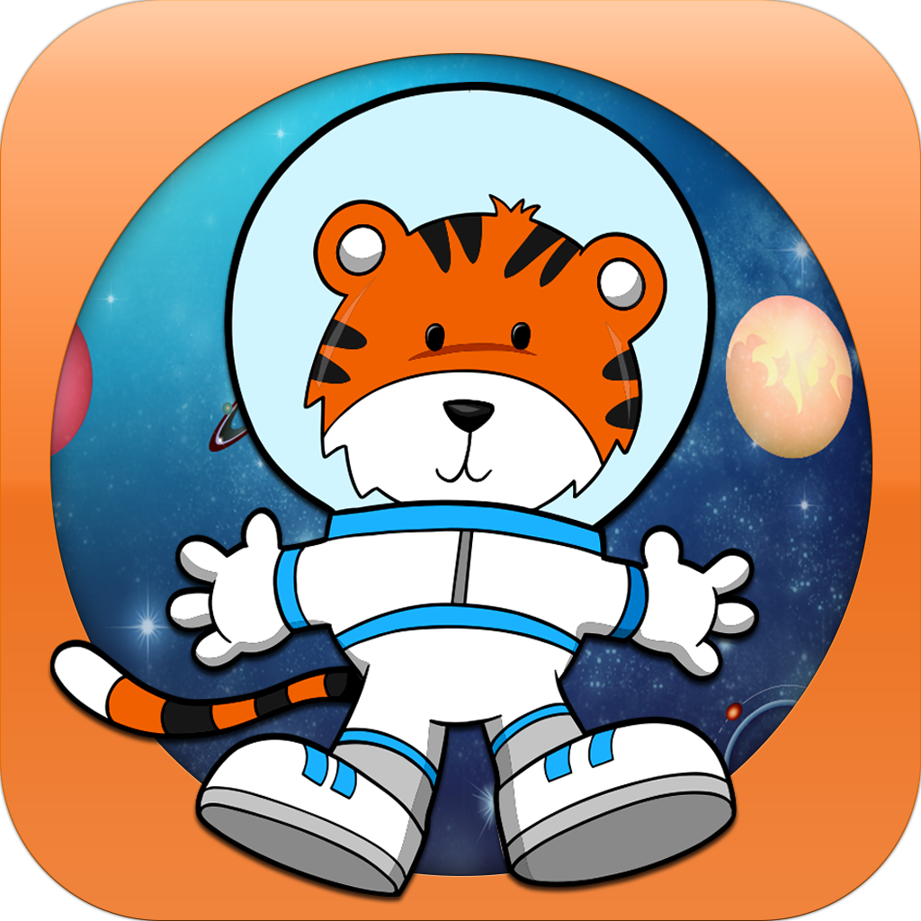 Amazing Space Tiger Flying Adventure - Escape the Asteroids